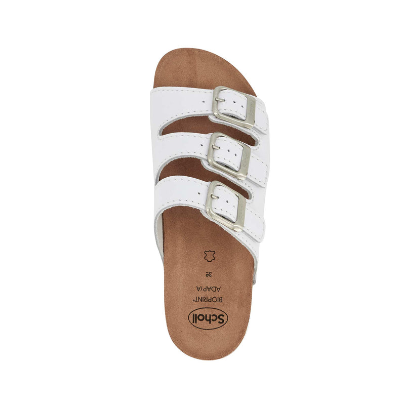 RIO WEDGE AD - Cuero de vaca - Blanco - Women