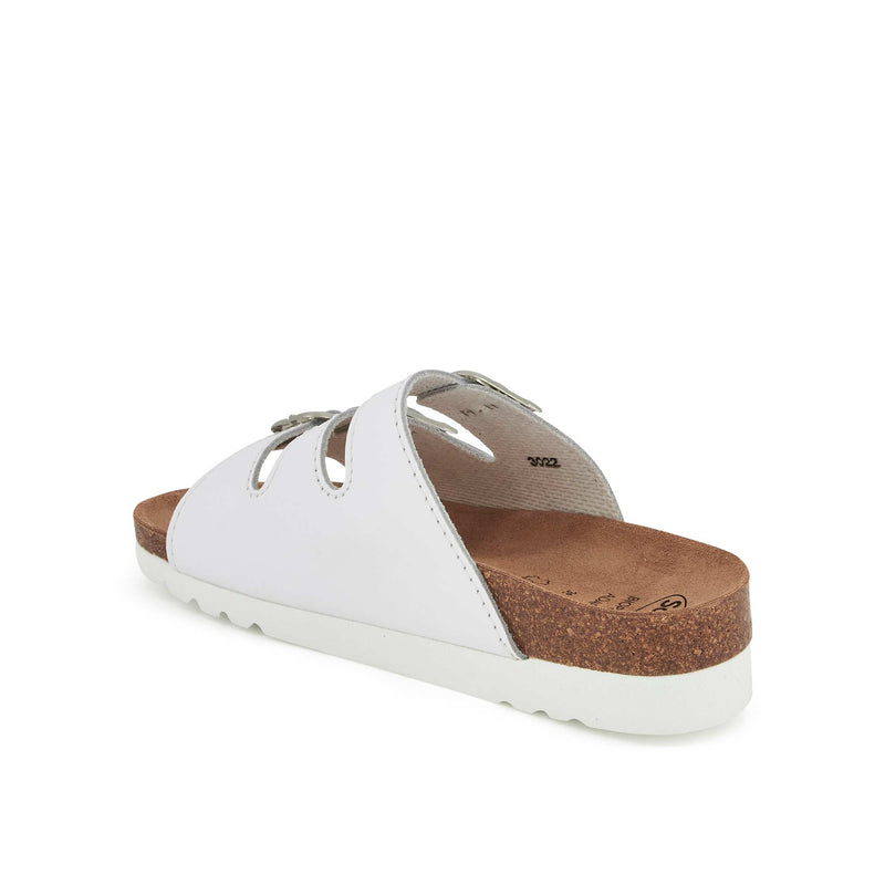 RIO WEDGE AD - Cuero de vaca - Blanco - Women