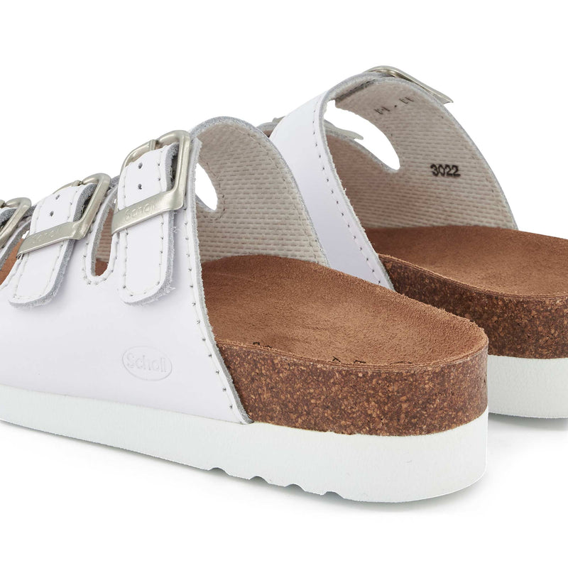 RIO WEDGE AD - Cuero de vaca - Blanco - Women