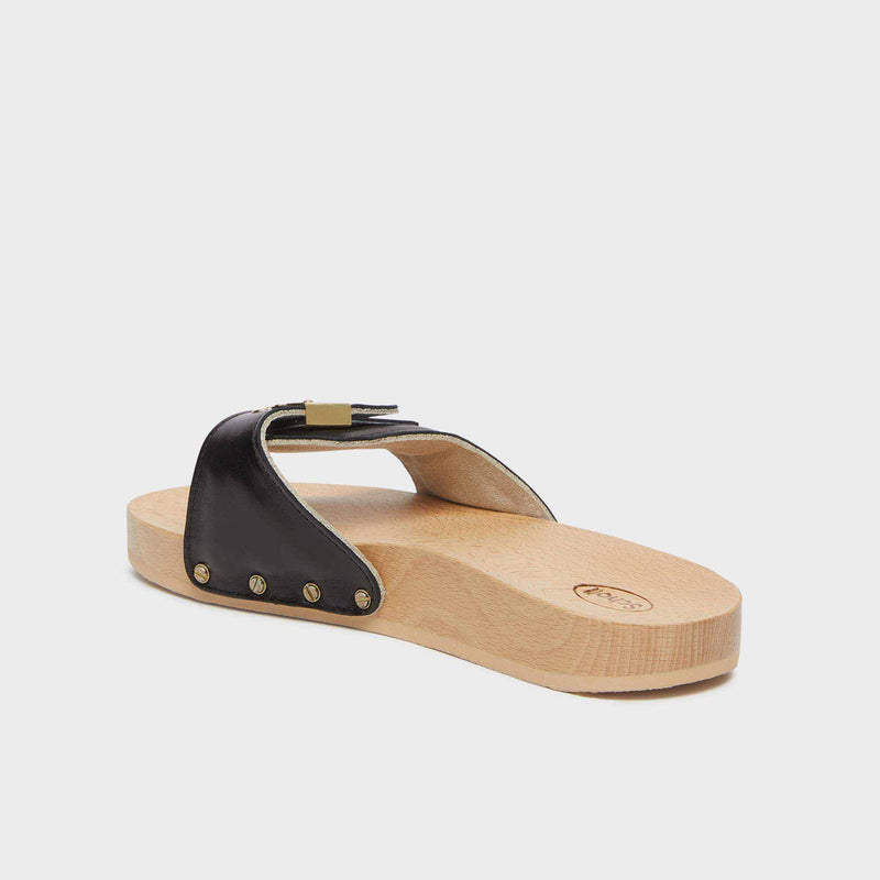 PESCURA FLAT - Leather - Black - Women