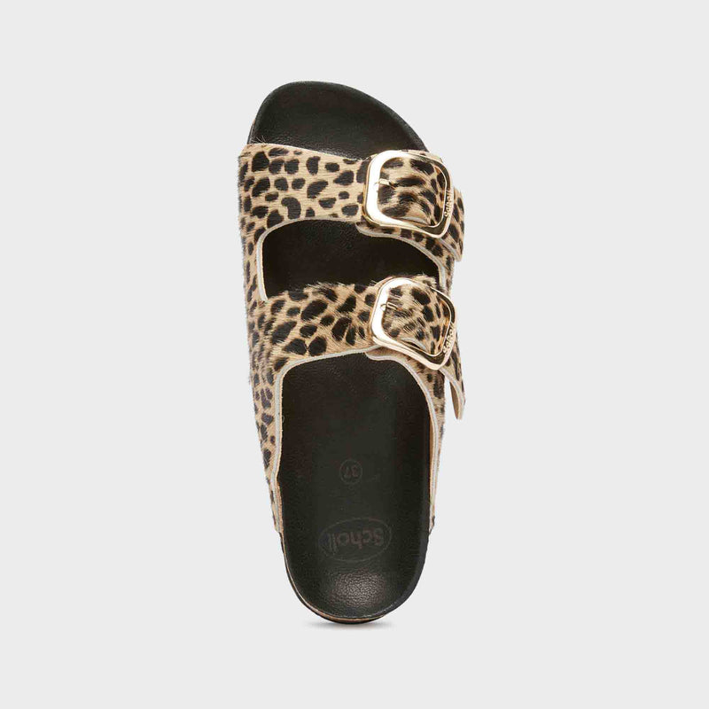 Noelle - Bedrucktes leder - Leopard - Women