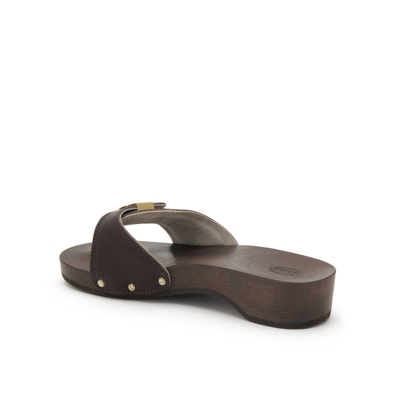 PESCURA HEEL - Leather - Dark brown - 