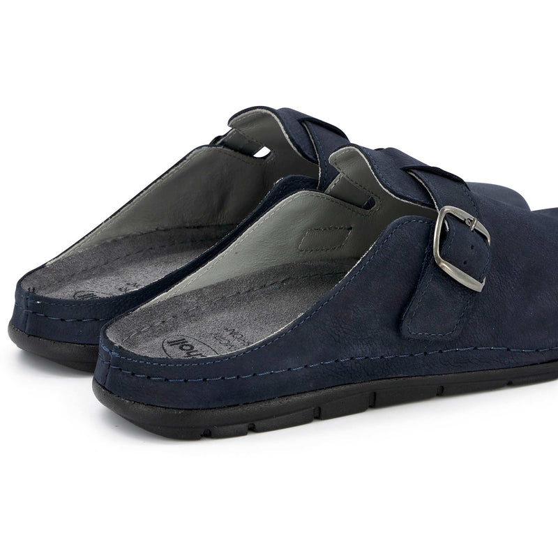 INVERNESS MAN - Suede - Navy blue - 