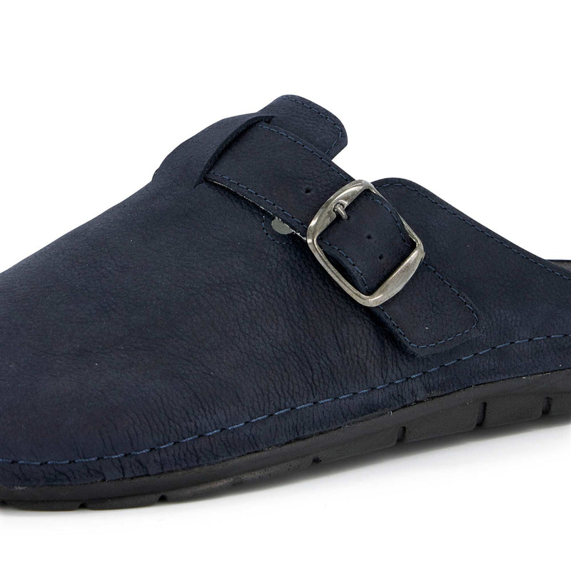 INVERNESS MAN - Pelle scamosciata - Navy blu - 