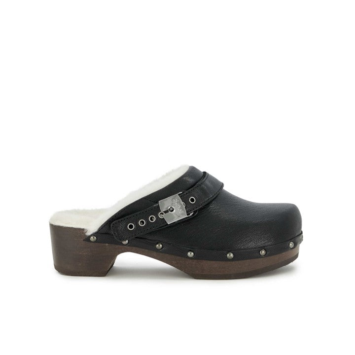 PESCURA ROBIN - Leather - Black - 