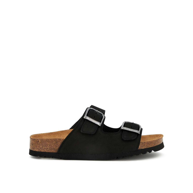 MALAREN LOW - Nubuck - Le noir - Women