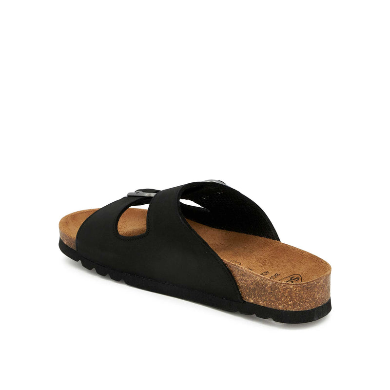 MALAREN LOW - Nubuck - Le noir - Women