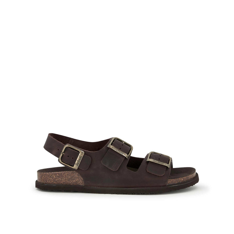 GASTON - Leather - Dark brown - 