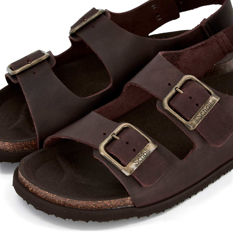 GASTON - Leather - Dark brown - 