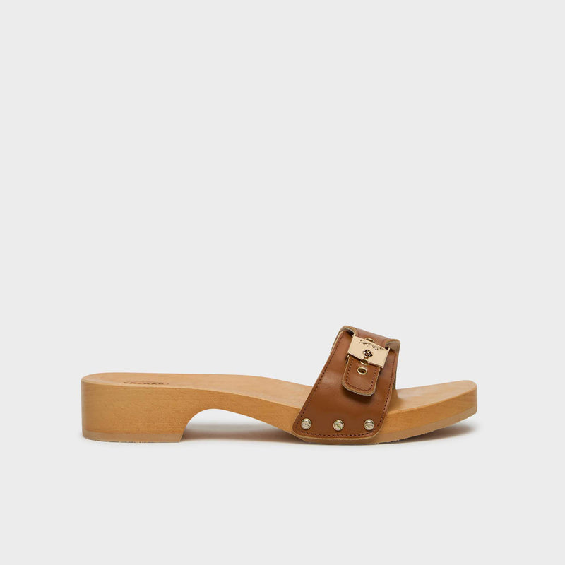 PESCURA CAMERON - Cuir - Cognac - Women