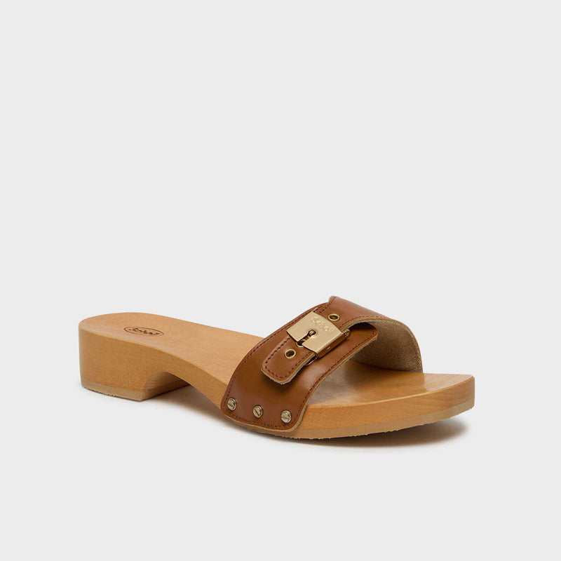 PESCURA CAMERON - Leder - Cognac - Women