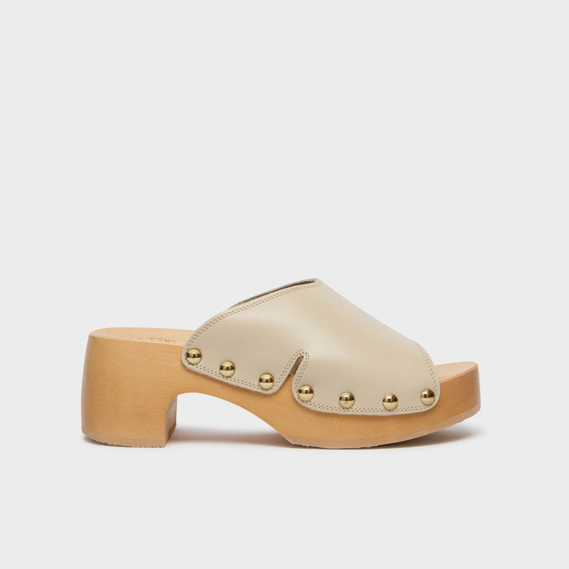 PESCURA WAVE SR - Cuir - Off white - Women