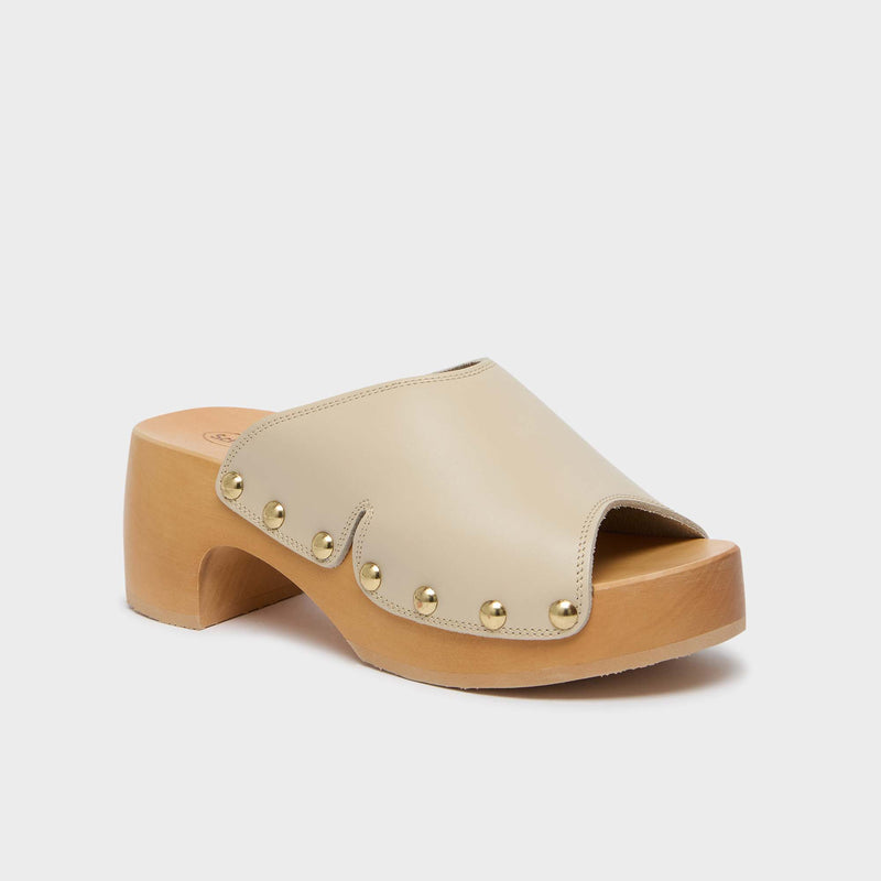 PESCURA WAVE SR - Cuir - Off white - Women