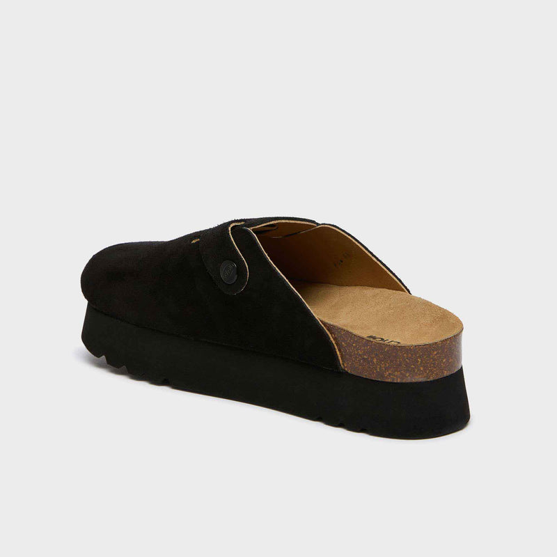 JUSTINE - Suede - Black - Women