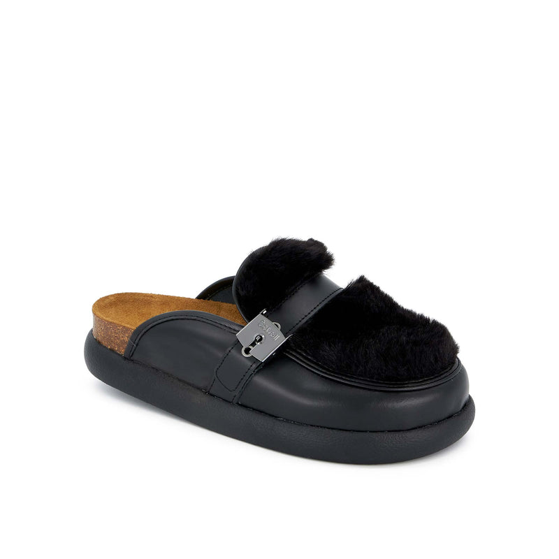 KENDALL - Pelliccia sintetica - Nero - 