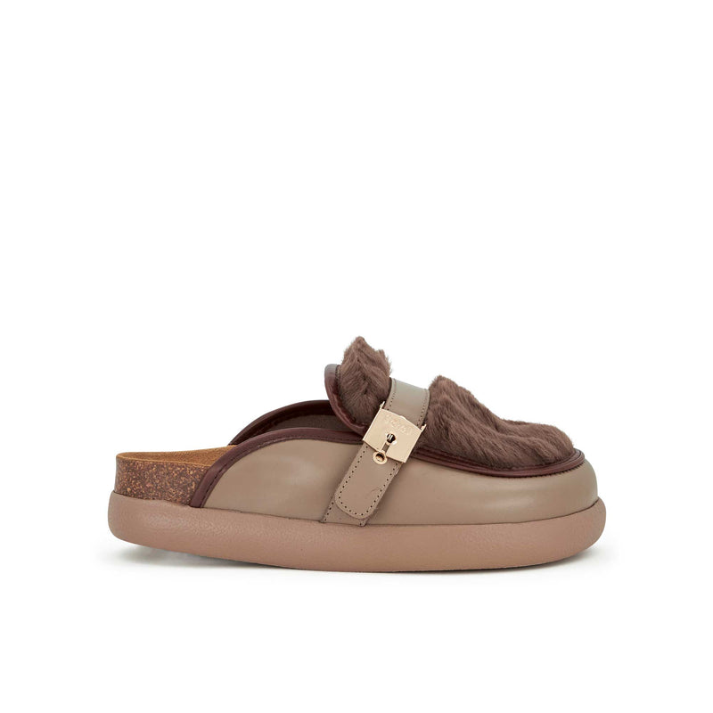 KENDALL - Pelliccia sintetica - Taupe - 