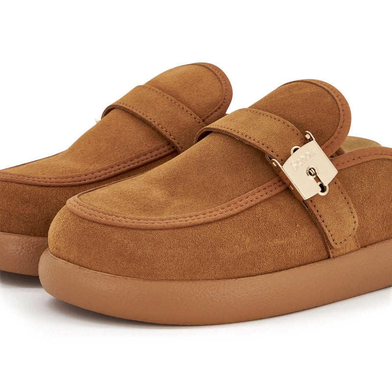 KENDALL - Suede - Cognac - 