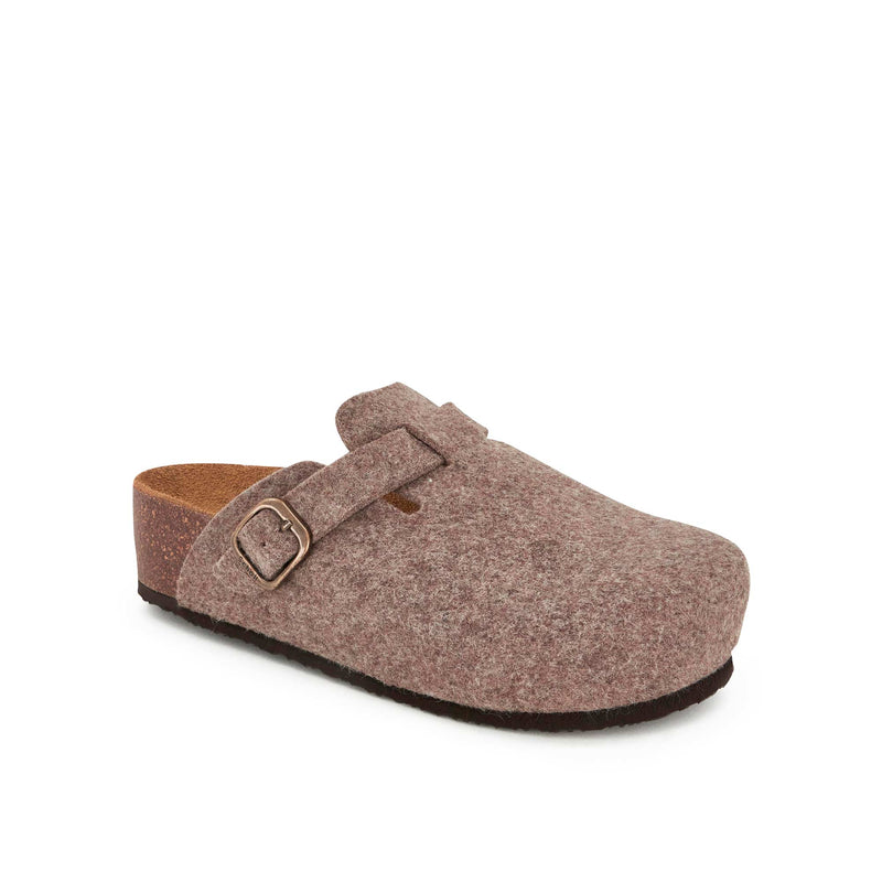 CHARLENE BUCKLE - Felt - Light brown - 