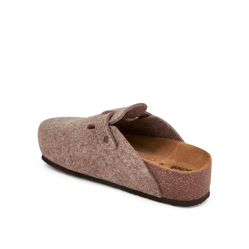 CHARLENE BUCKLE - Felt - Light brown - 