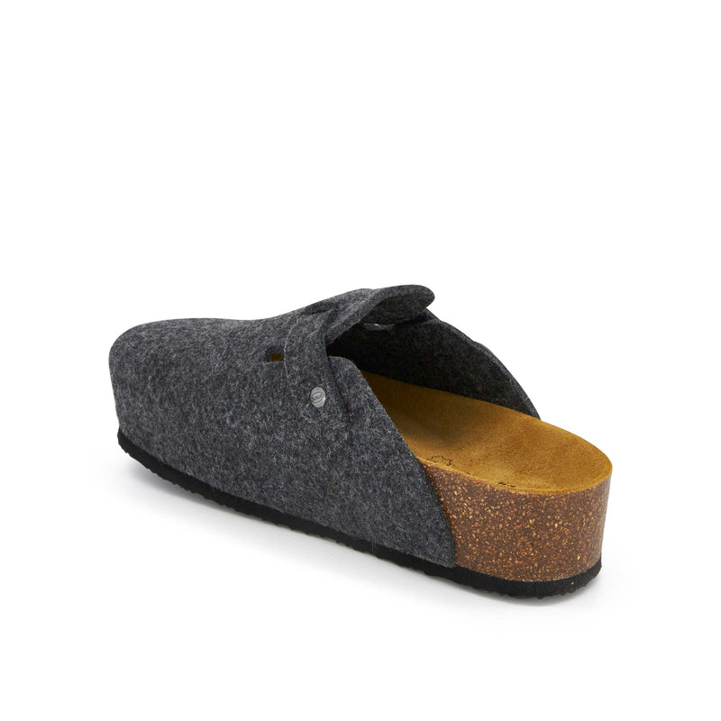 CHARLENE BUCKLE - Felt - Anthracite - 