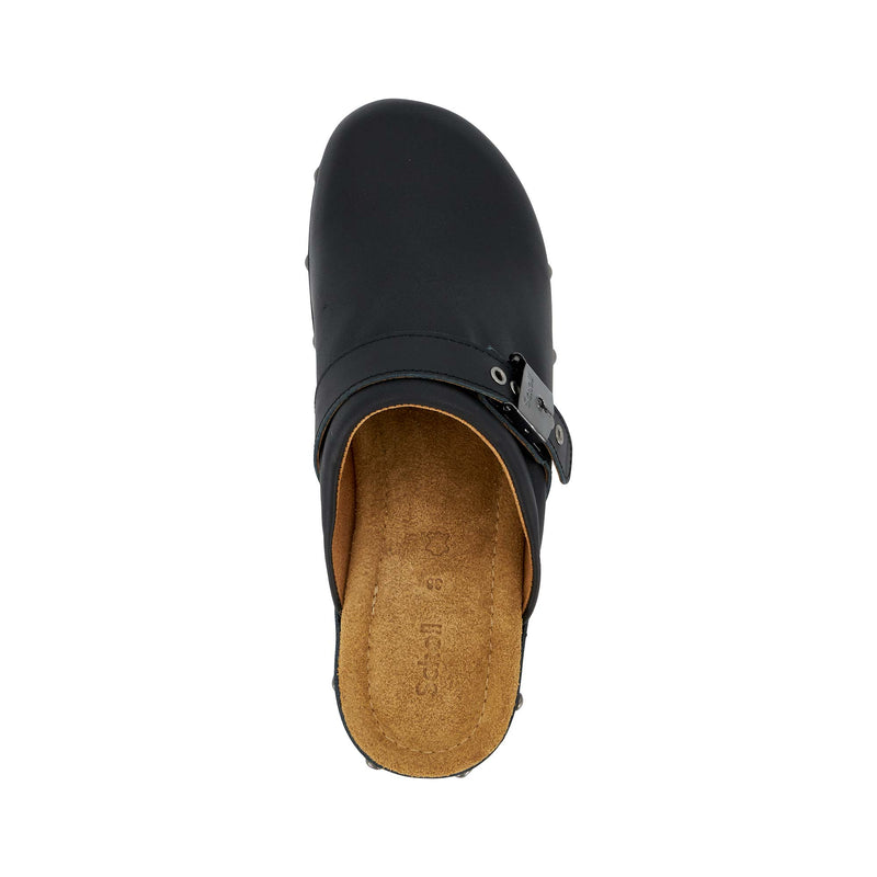 PESCURA CLOG 50 CORK - Leather - Black - 