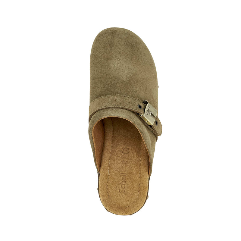 PESCURA CLOG 50 CORK - Suède - Khaki - 