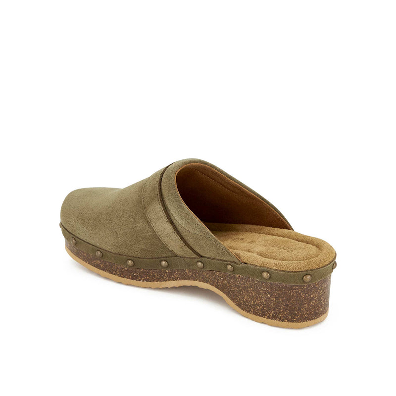 PESCURA CLOG 50 CORK - Suede - Khaki - 