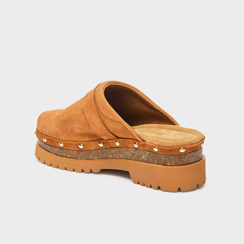 CINDY CORK - Wildleder- - Cognac - Women