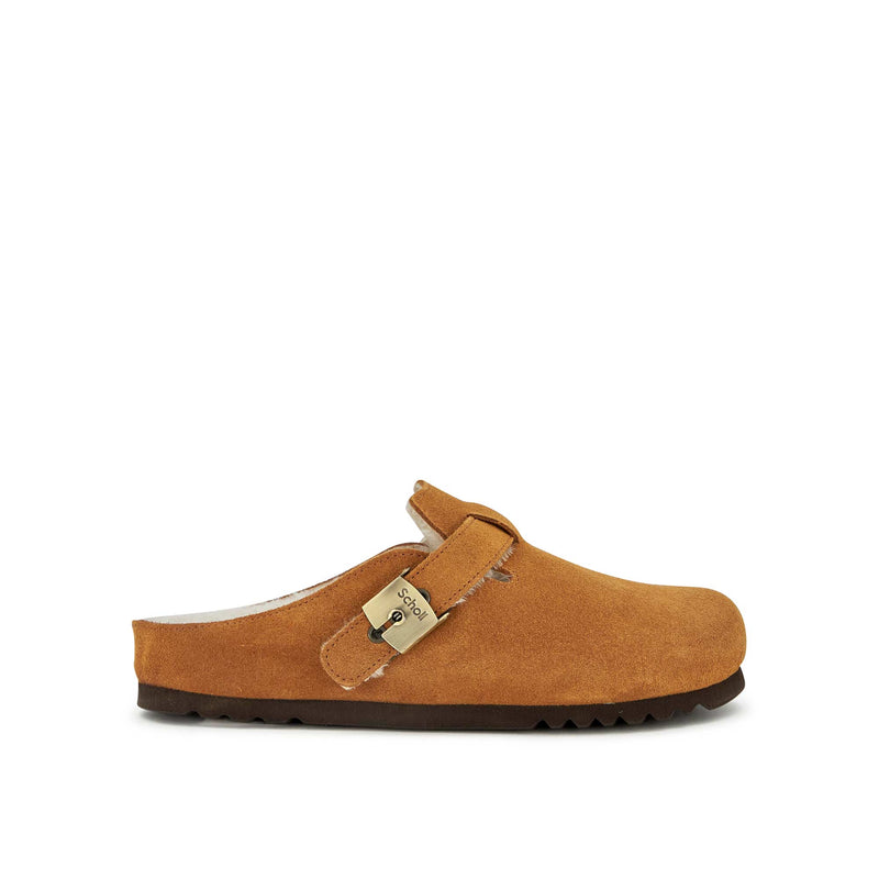 GRACE F - Suede - Cognac - 