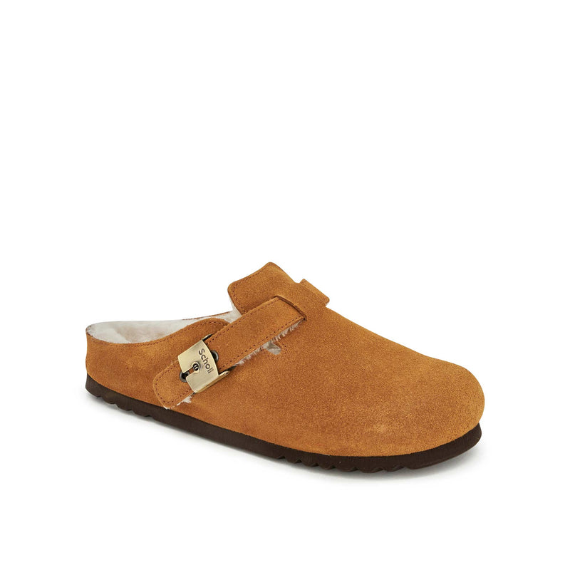 GRACE F - Suede - Cognac - 