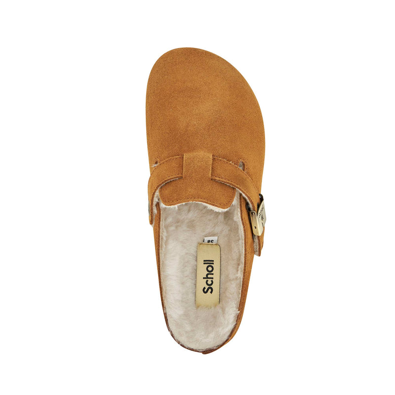 GRACE F - Suede - Cognac - 