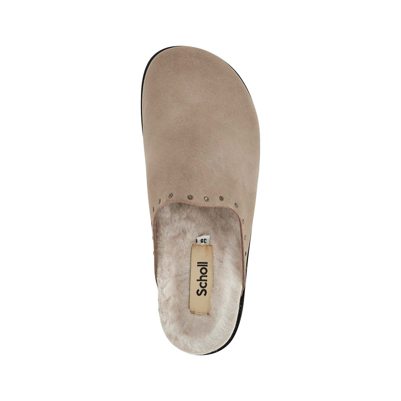 FAE STUDS - Suede - Dark beige - 