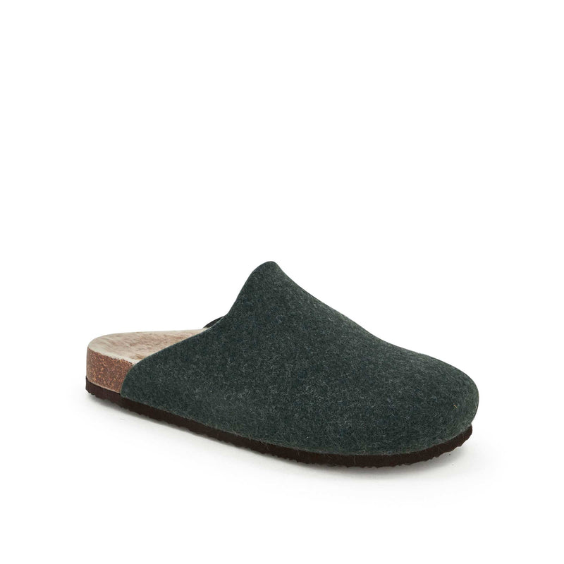 LOUISE - Felt - Dark green - 