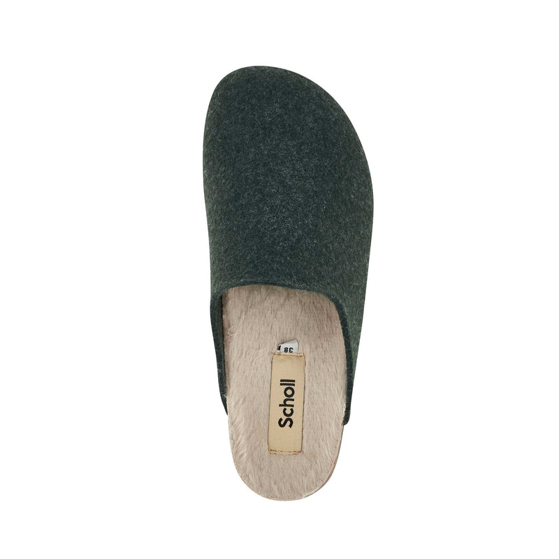 LOUISE - Felt - Dark green - 