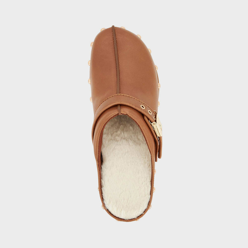 PESCURA PHOEBE - Cuir - Brandy - 