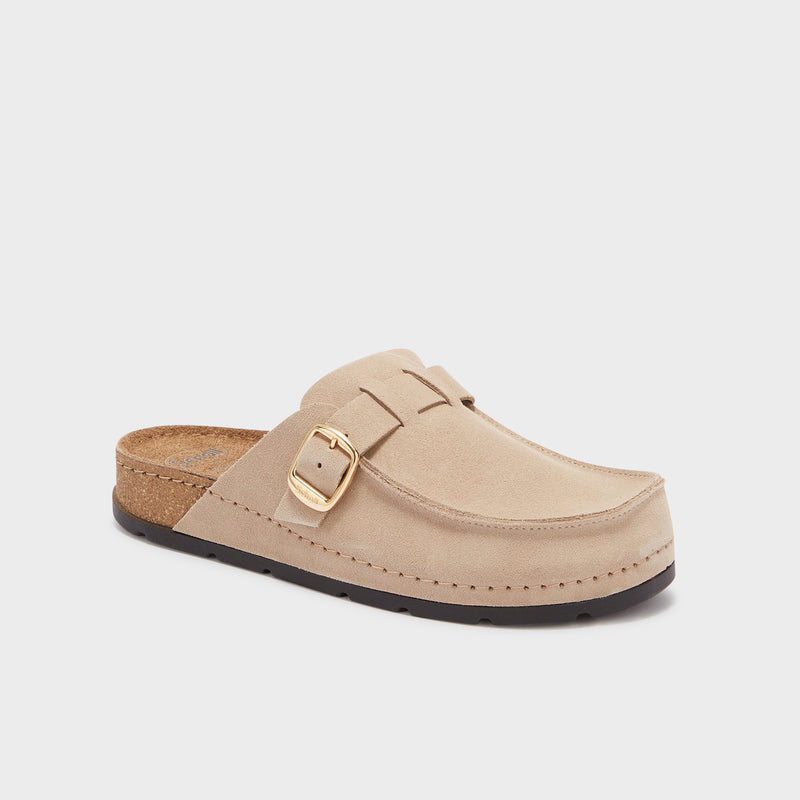 BORA MOCASSIN - Suède - Beige - 