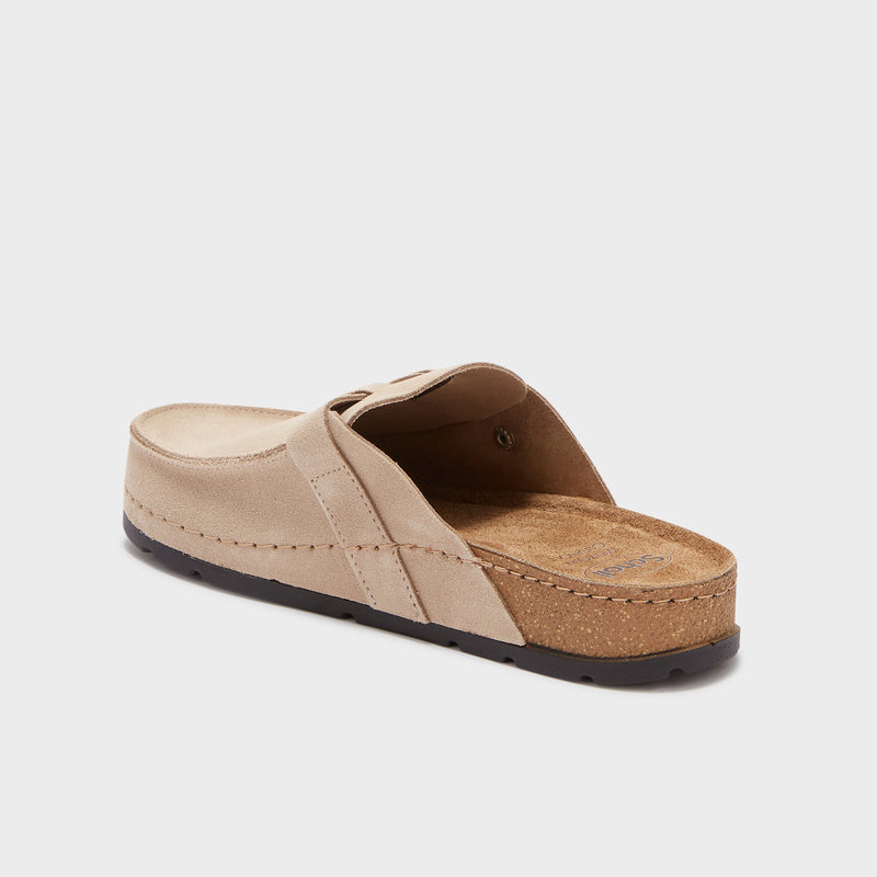 BORA MOCASSIN - Suède - Beige - 