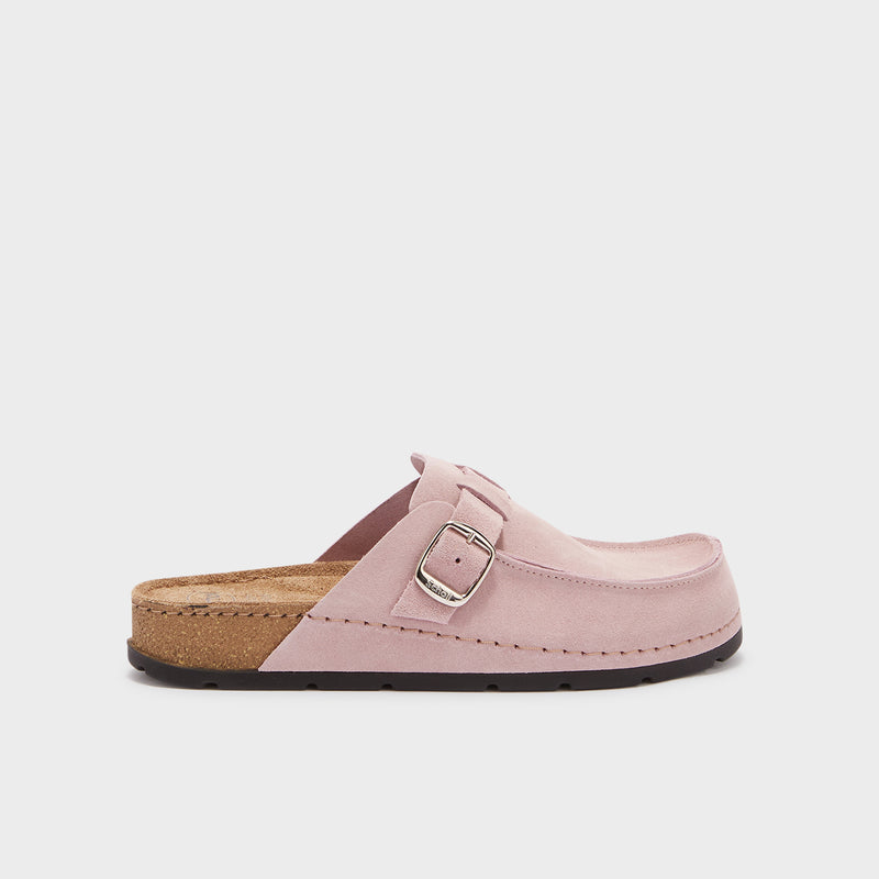 BORA MOCASSIN - Pelle scamosciata - Rosa - 