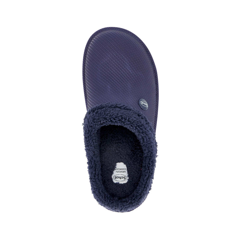 NEEVA - Eva+synthetic fur - Navy blue - 