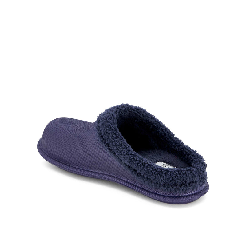 NEEVA - Eva+synthetic fur - Navy blu - 