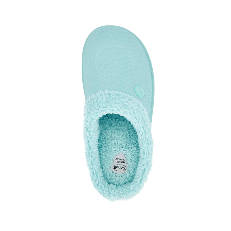 NEEVA - Eva+synthetic fur - Aquamarina - 