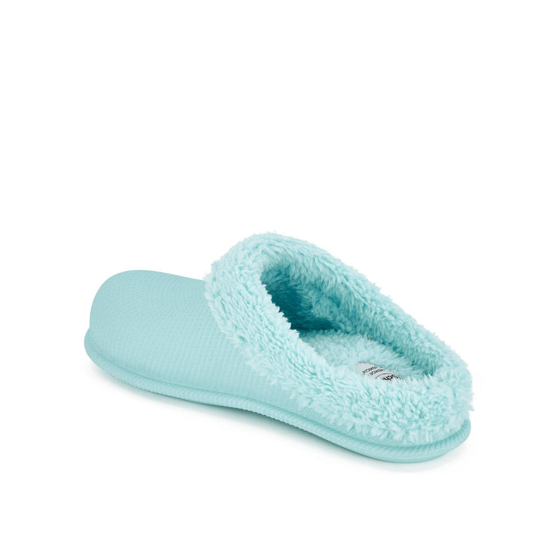 NEEVA - Eva+synthetic fur - Aquamarina - 