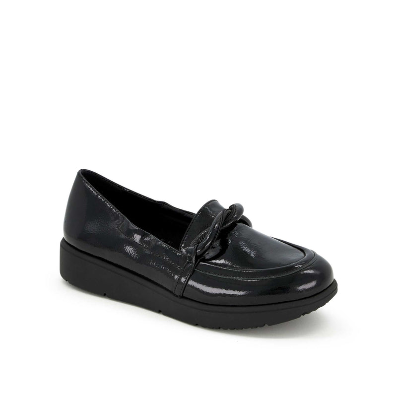 GILLY KNOT - Patent leather - Black - 