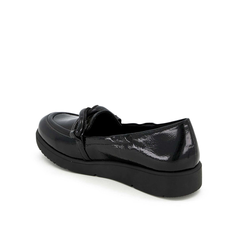 GILLY KNOT - Patent leather - Black - 