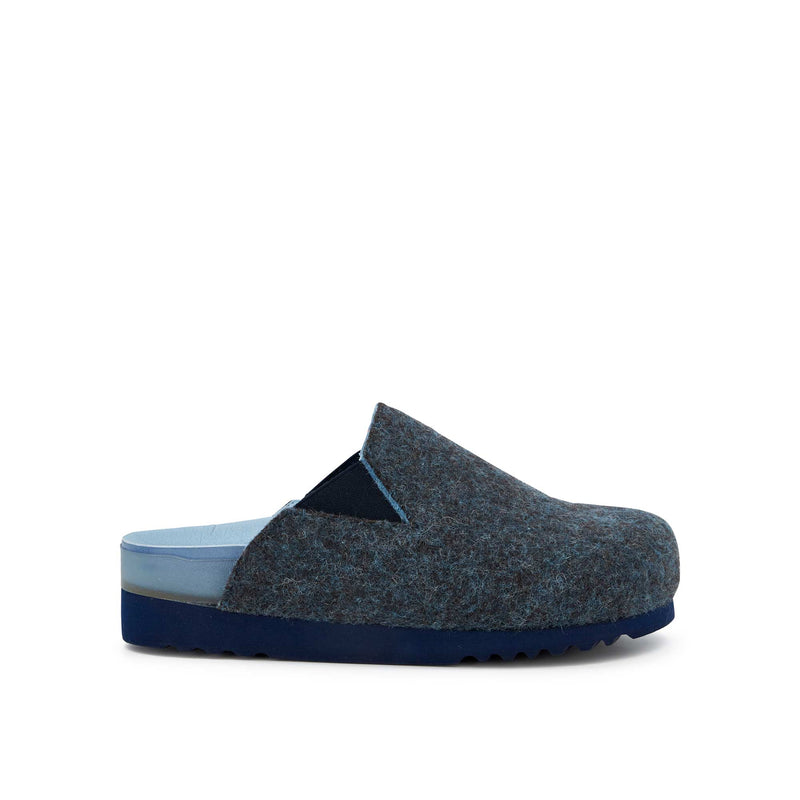 POPPY ELA - Recycled felt - Blue - 