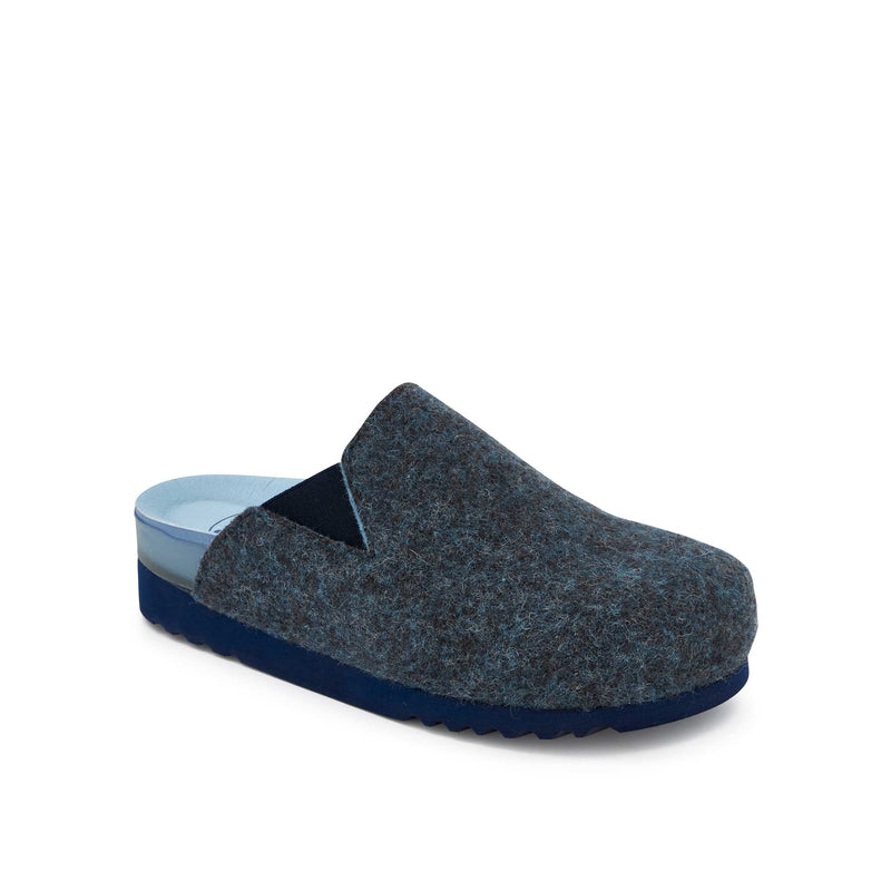 POPPY ELA - Recycled felt - Bleu - 