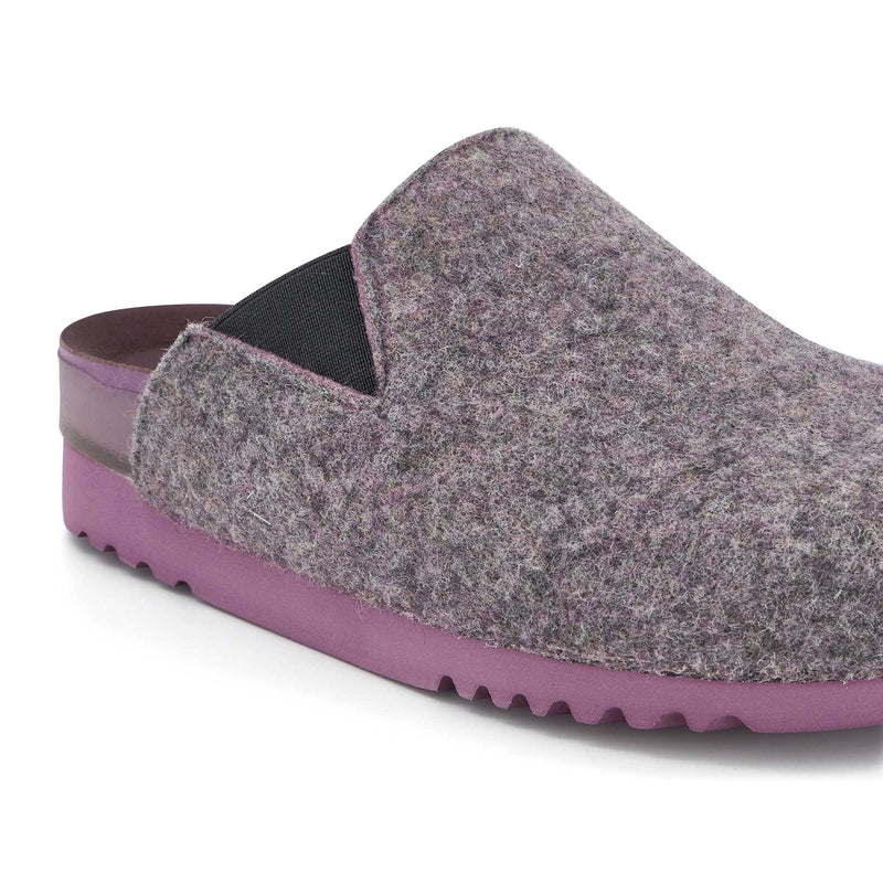 POPPY ELA - Recycled felt - Grigio - 