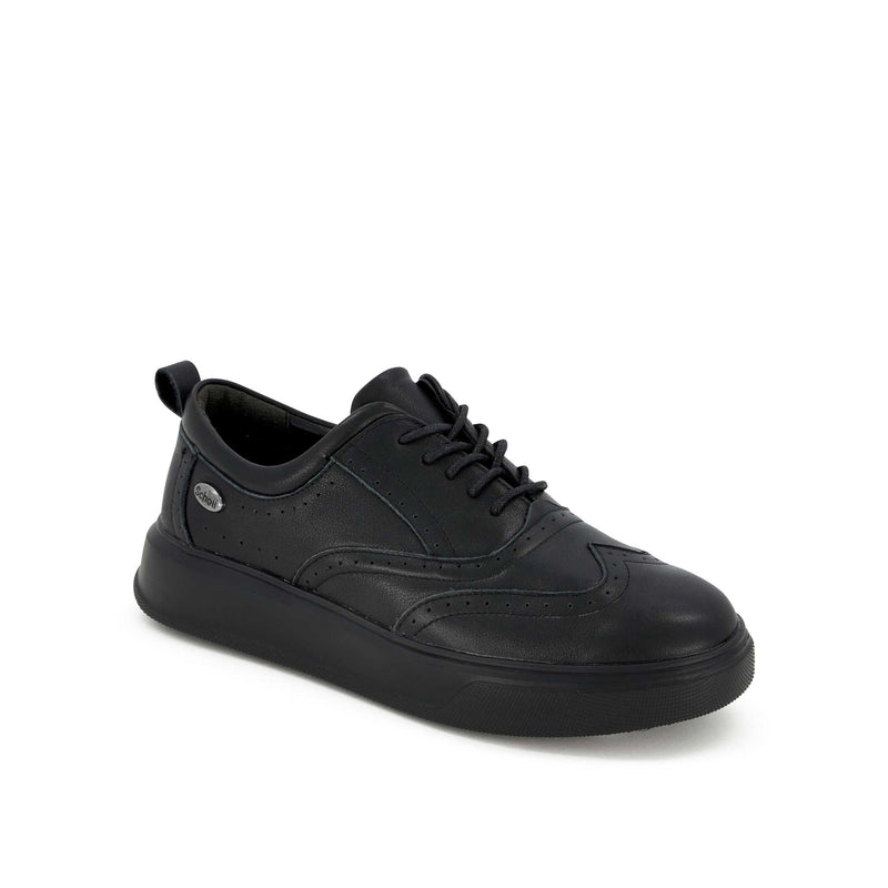 BROOKLYN BROGUE - Leather - Black - 