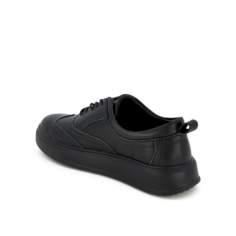 BROOKLYN BROGUE - Cuir - Le noir - 