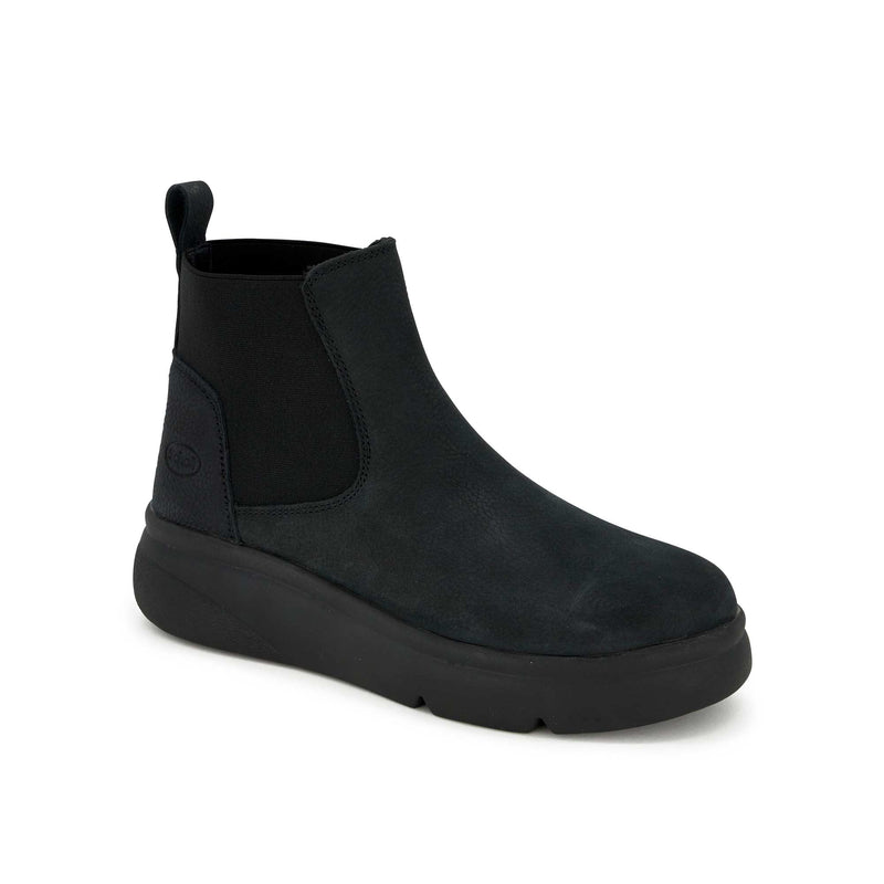 ZERMATT ELASTIC - Nubuck - Black - 